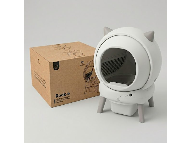Litera con limpieza automática Beepaw Rock-E 2.0