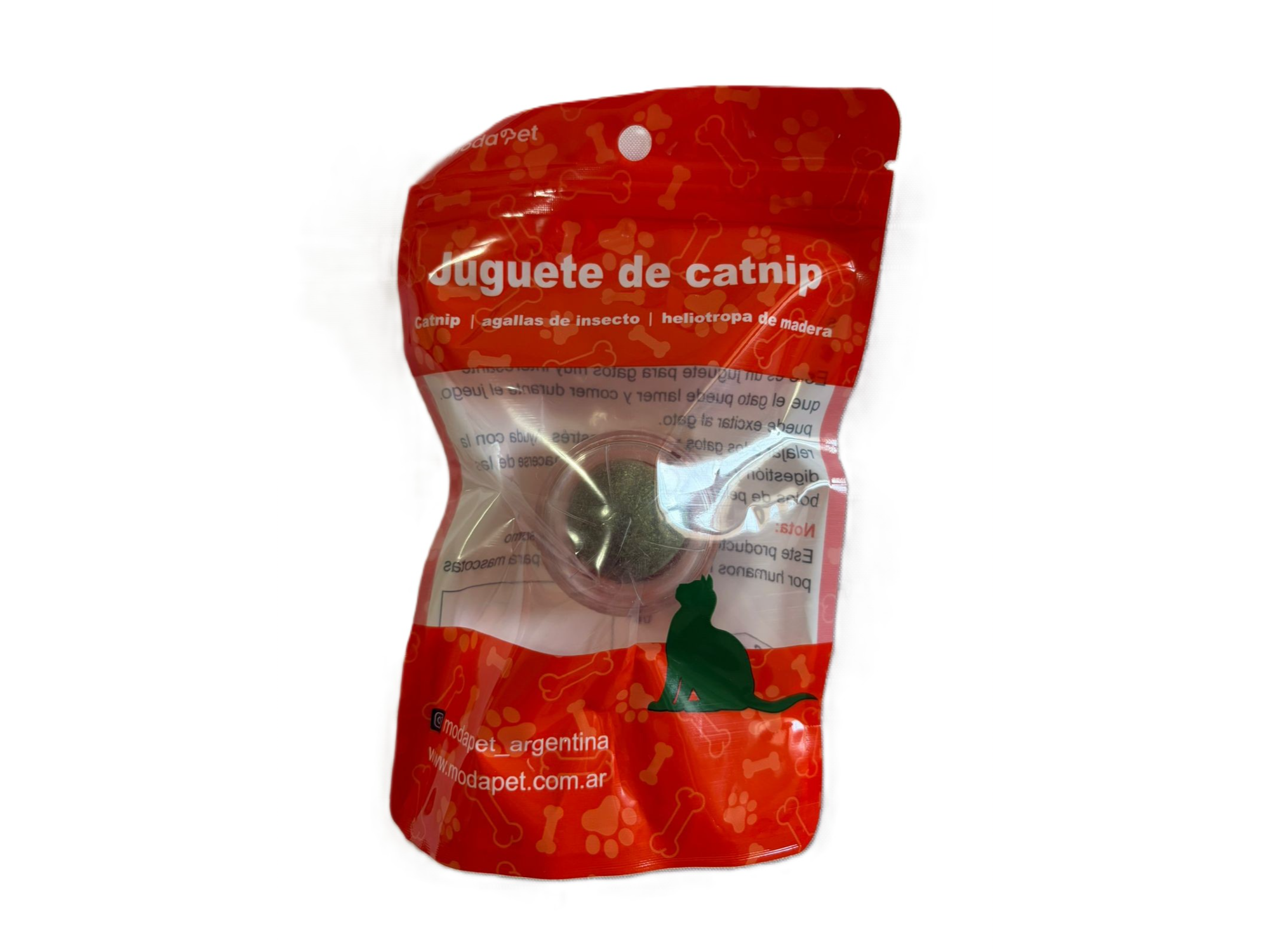 Juguete catnip esfera