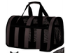 Bolso transportador rayado para mascotas