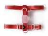 Ajustable Dog H Harness Glow Walk Pink