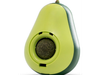 Juguete catnip palta con pluma y dispensador de comida