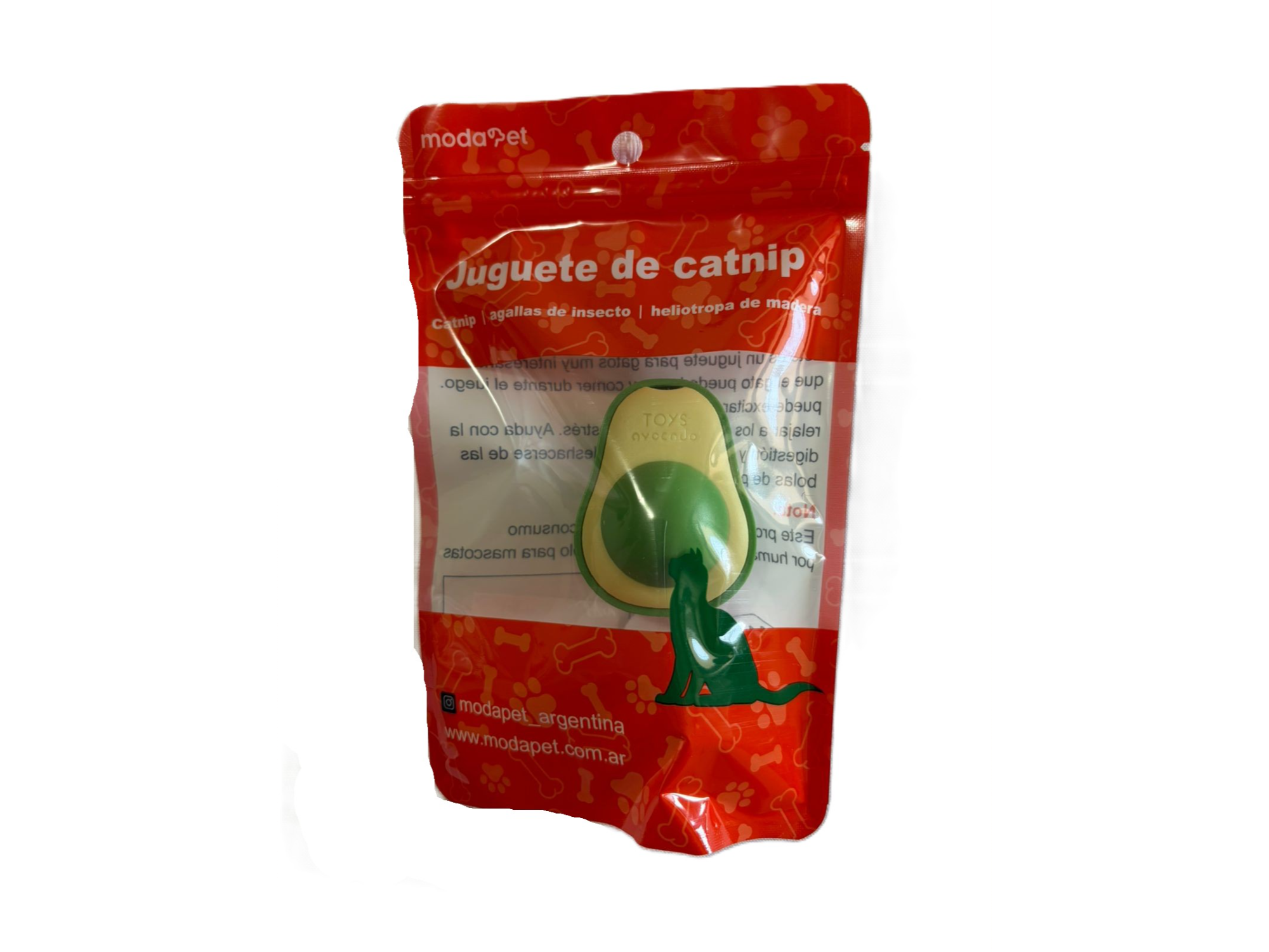 Juguete catnip palta