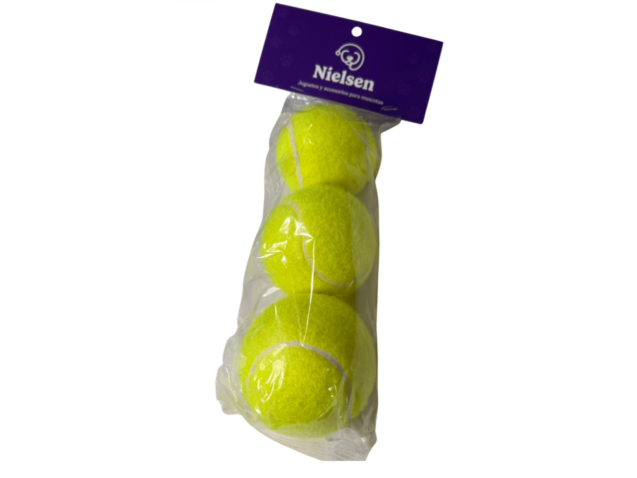 Pelota de tenis x3