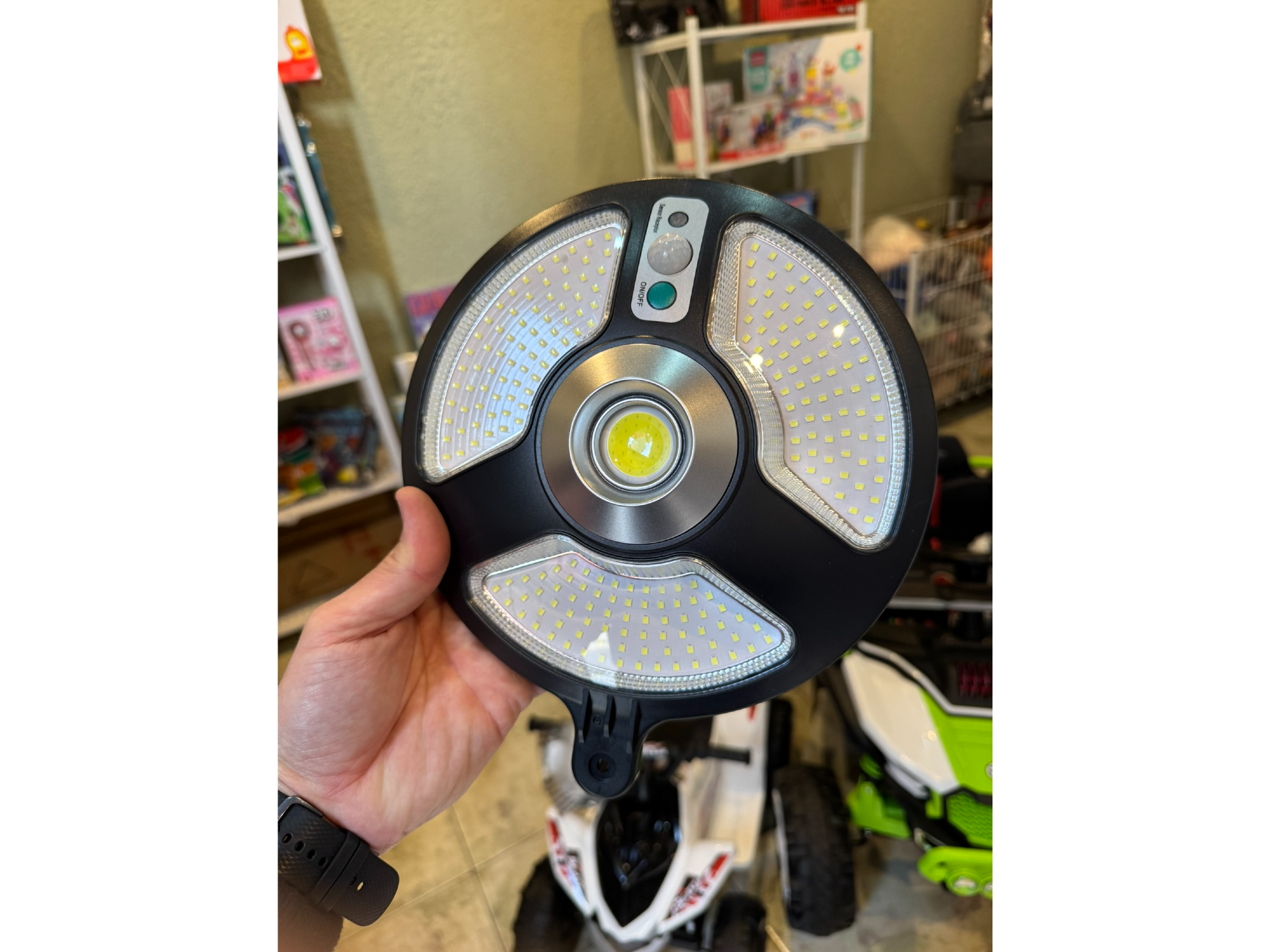 Farola Solar LED 400W IP66 + Control Remoto | Sensor de Movimiento