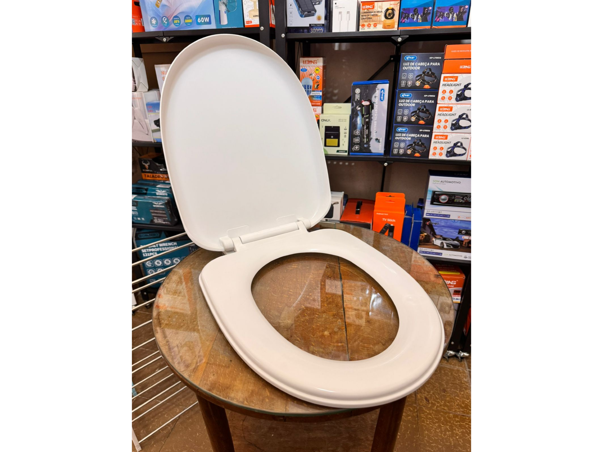 TAPA DE BAÑO INODORO PLASTICA REFORZADA
