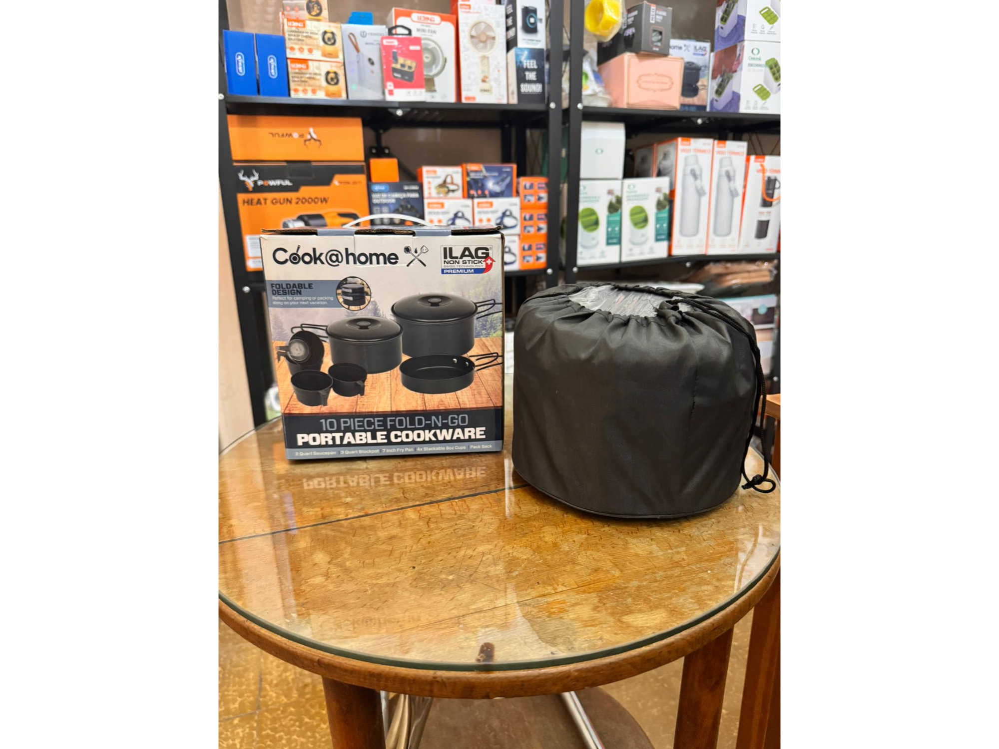 SET DE OLLA DE CAMPING COOKHOME