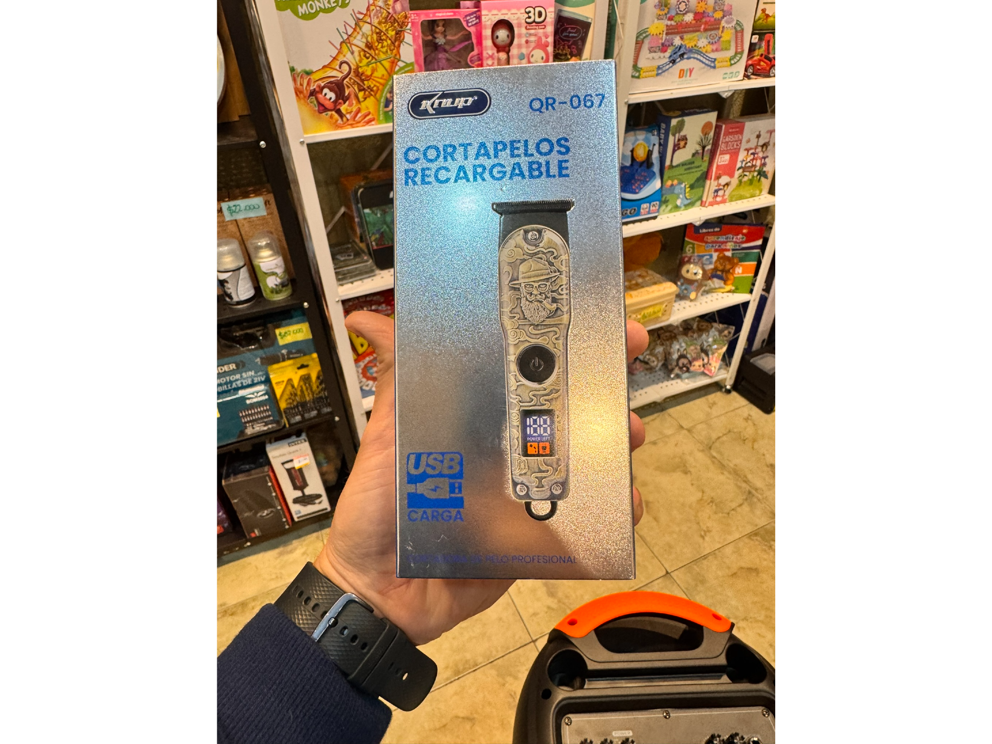Cortapelos Recargable – USB Profesional