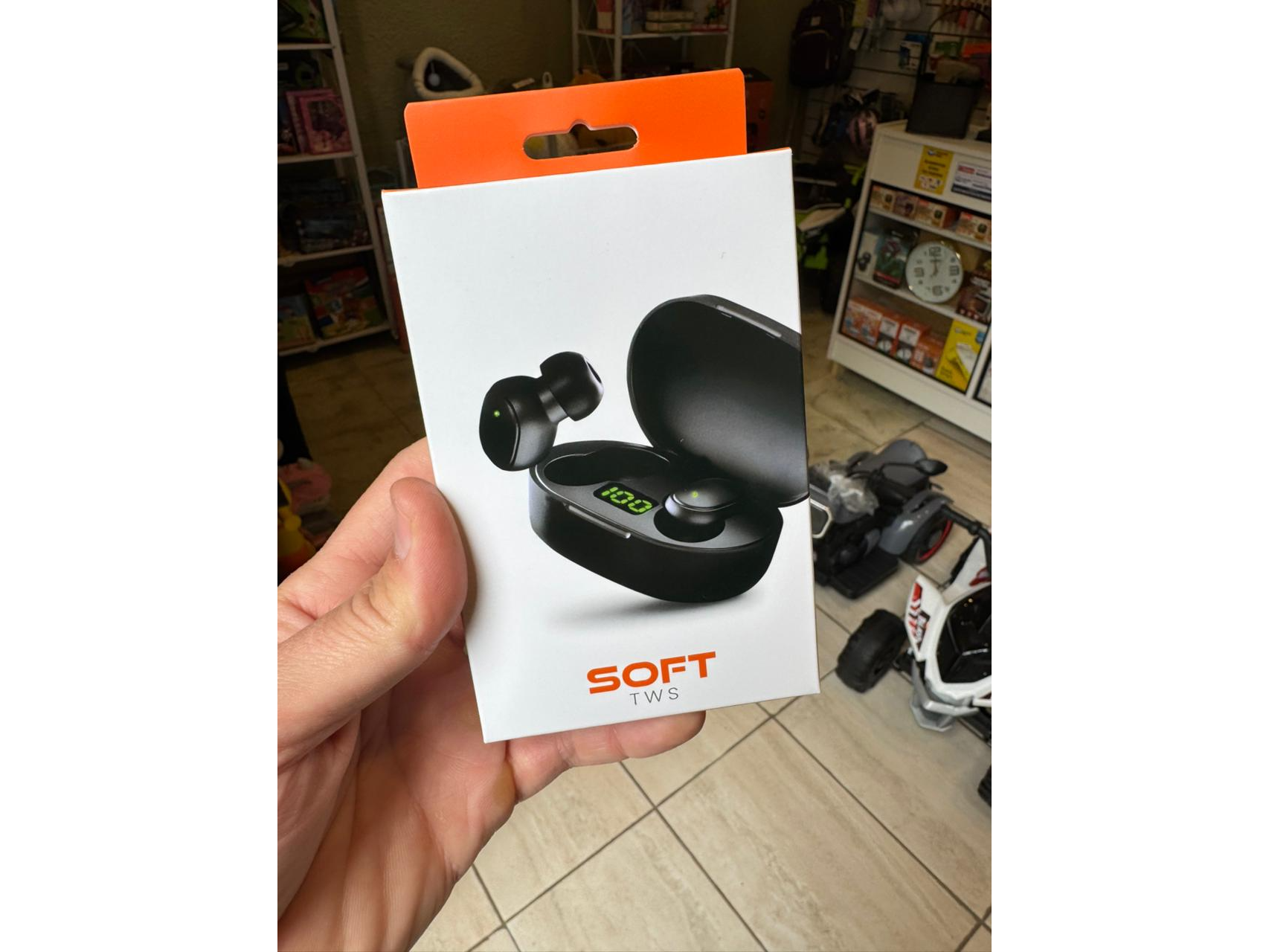 Auriculares Inalámbricos Bluetooth TWS Soft con Display LED