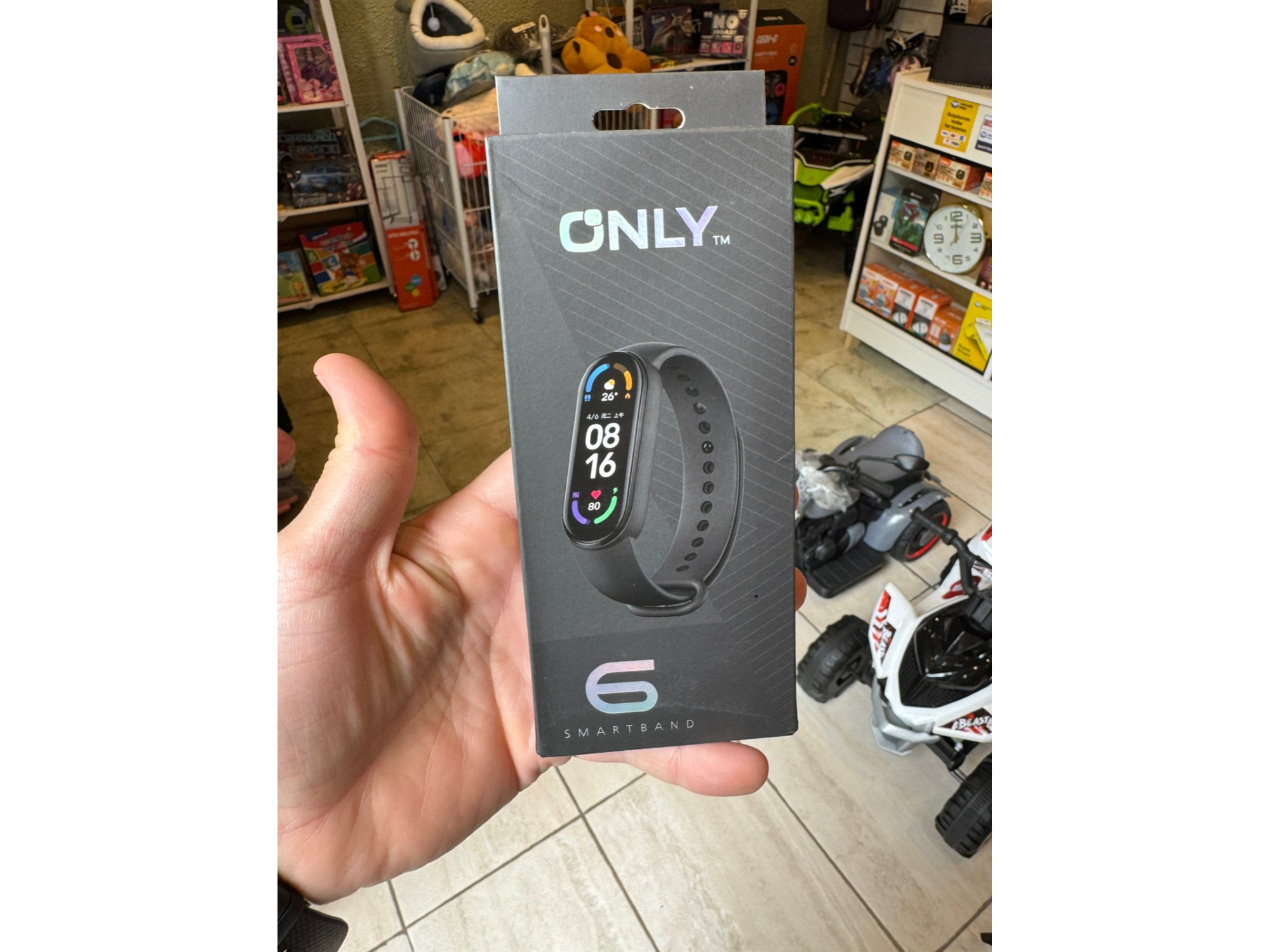 Smartband ONLY S6 AMOLED 1.56” Bluetooth 5.0