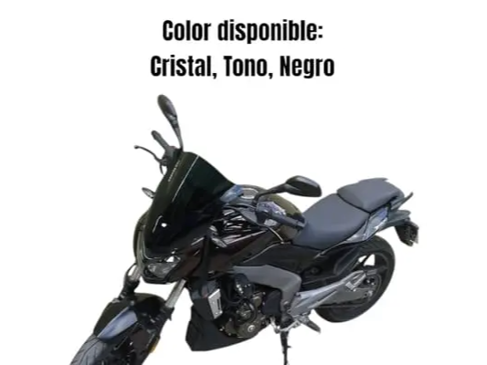 Cupula Bajaj Dominar 400 Doble Burbuja Universal Tono