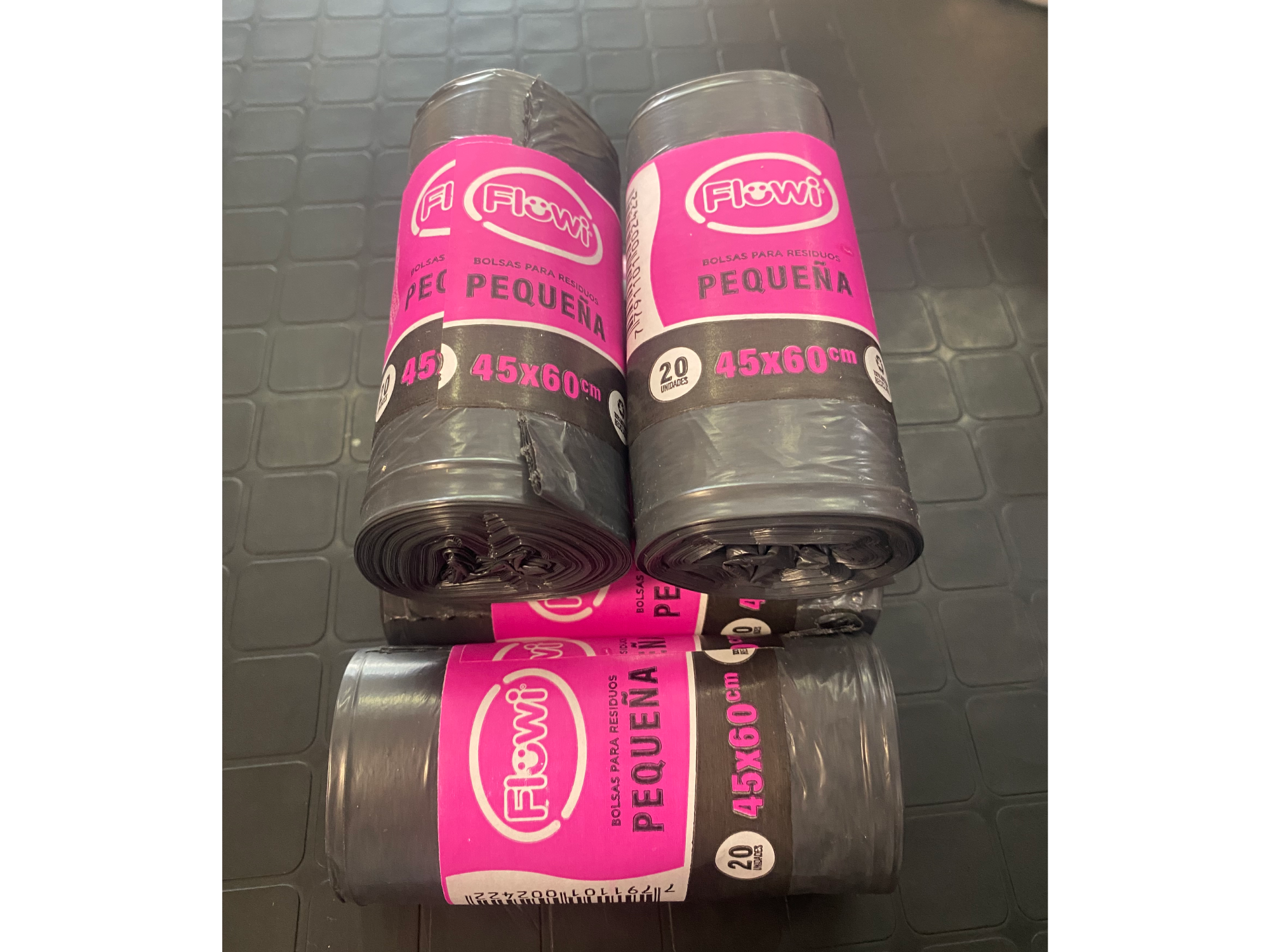 BOLSA RESIDUOS FLOWI 45x60
