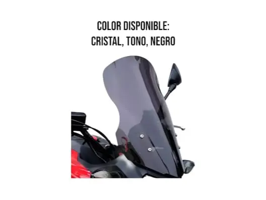 Cupula Elevada Honda Nc 700 49 Cm Universal Cristal