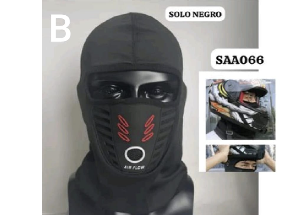 BALACLAVA CON GOMA
