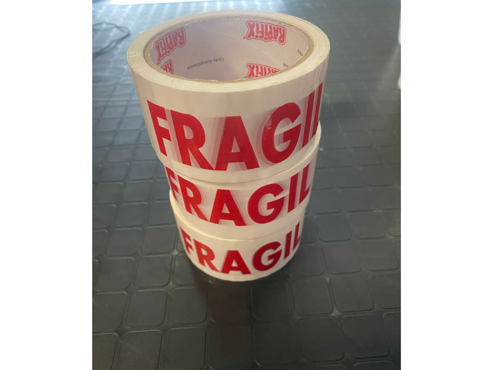 CINTA DE EMBALAR BLANCA FRAGIL