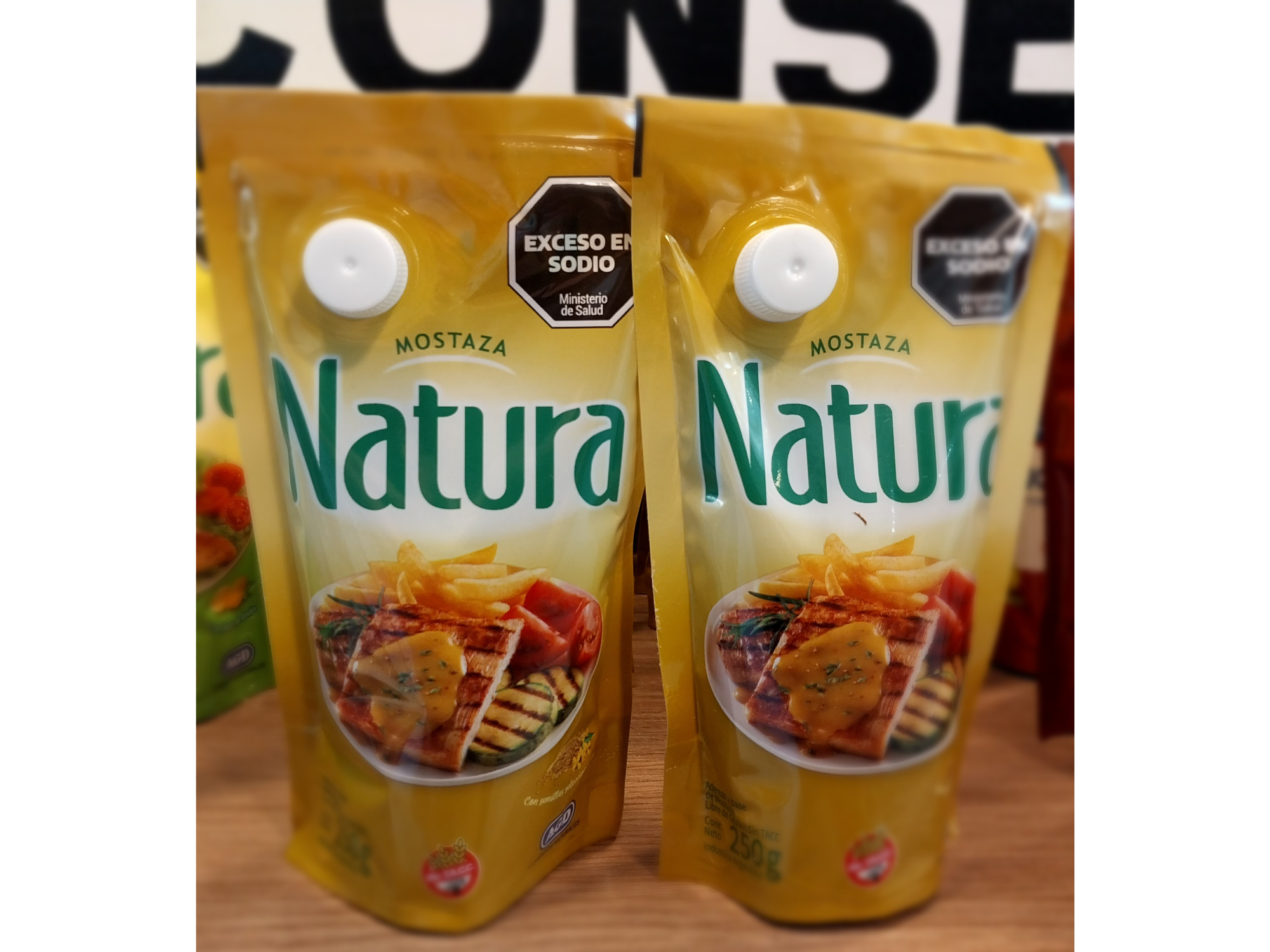 MOSTAZA "NATURA" X250G