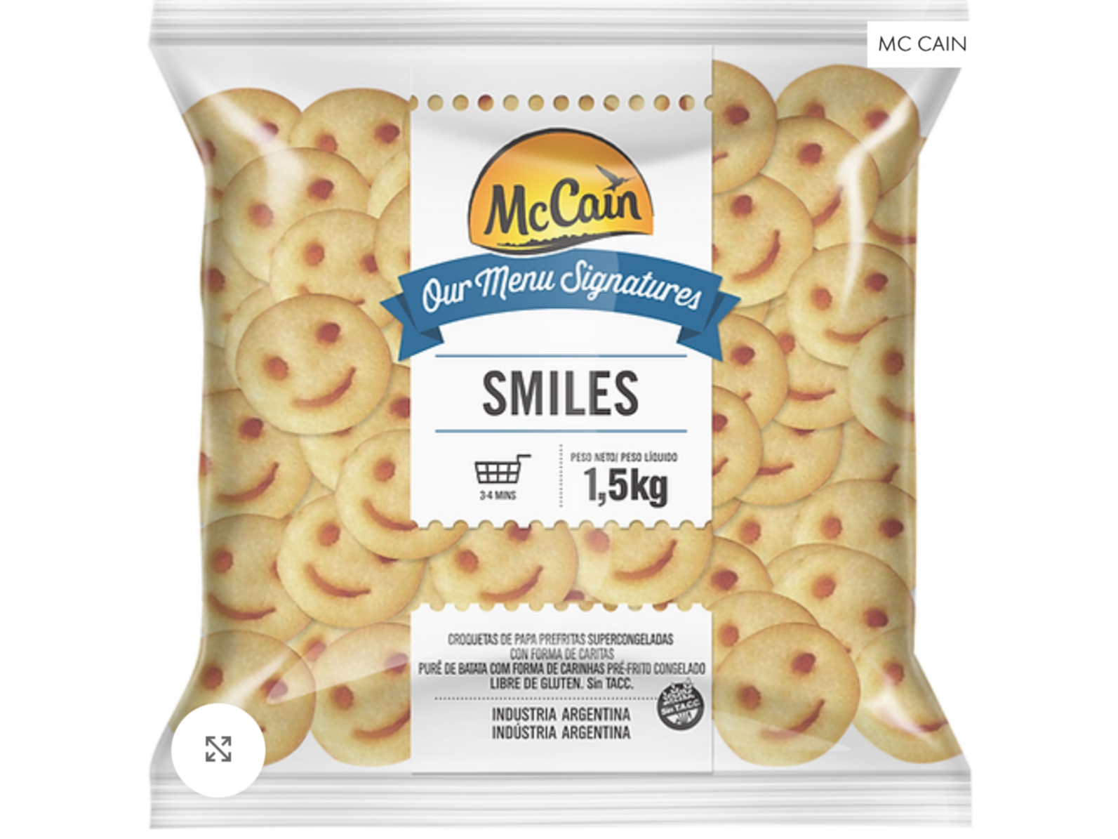 Papas Maccain Caritas