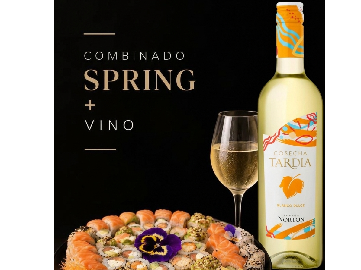 Combinado SPRING + Vino Norton Cos. Tardia 750ml
