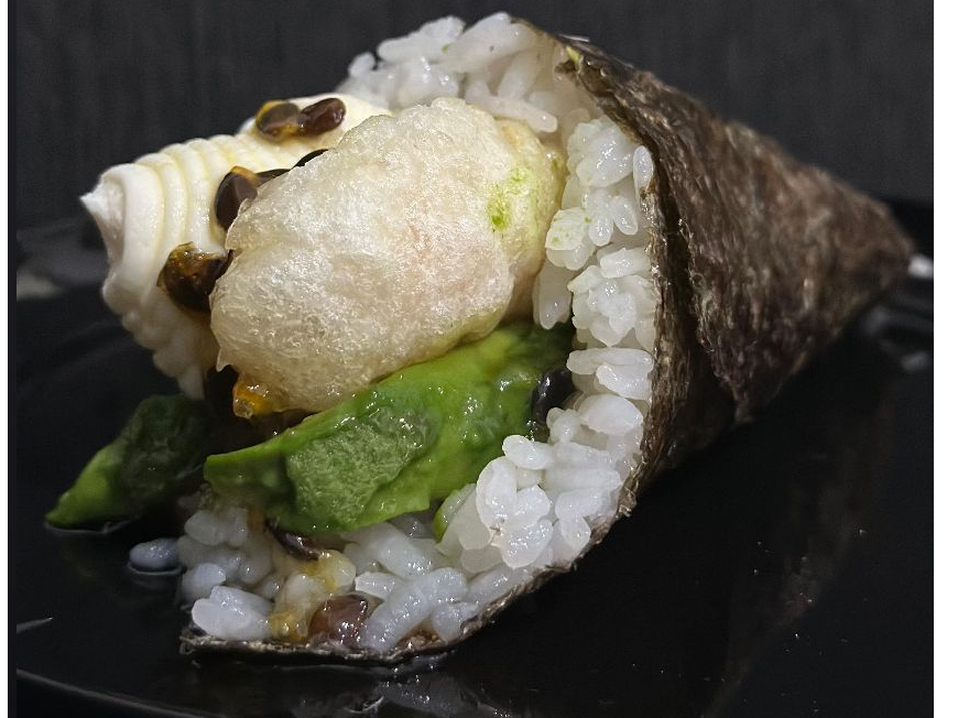 Temaki de langostino