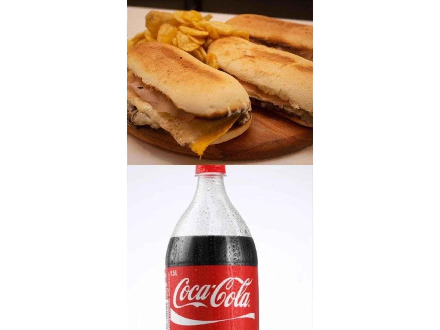 1 Lomo + 1 coca 1,500ml
