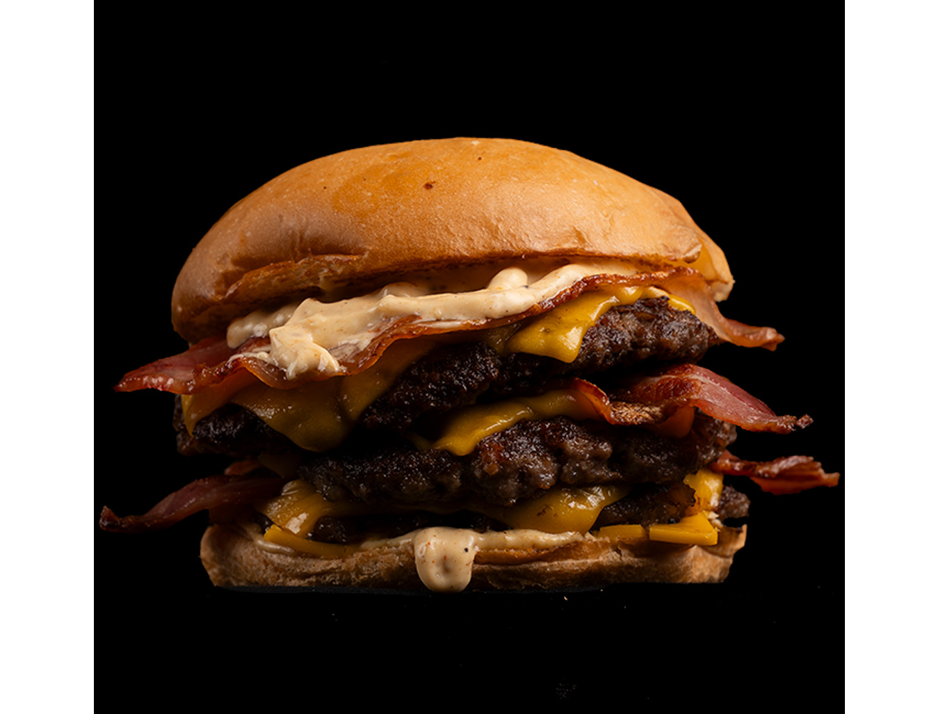 Bacon Wolf triple