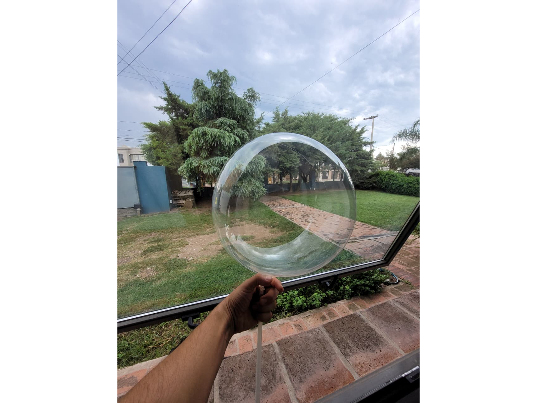 GLOBO TRANSPARENTE