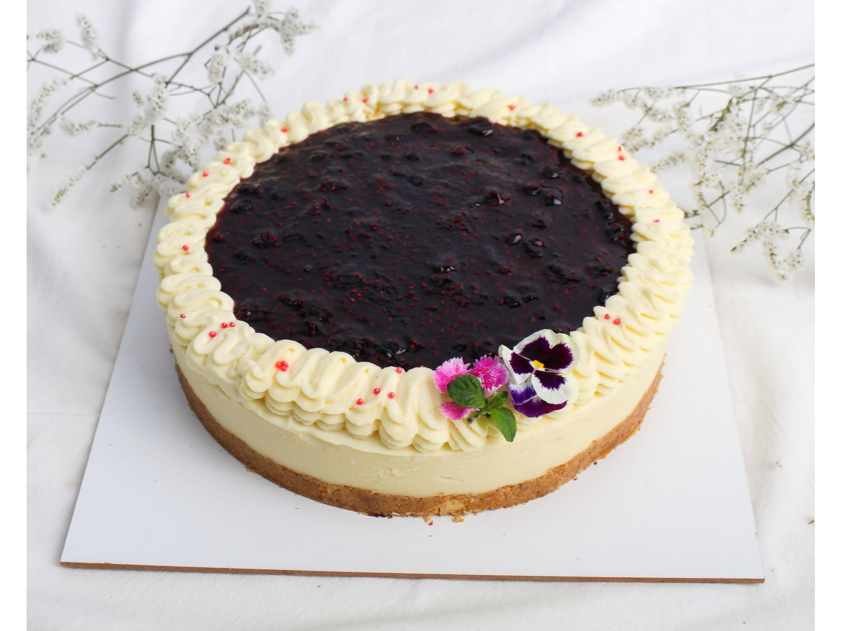 CHEESECAKE FRUTOS ROJOS de Attimo del Caffè