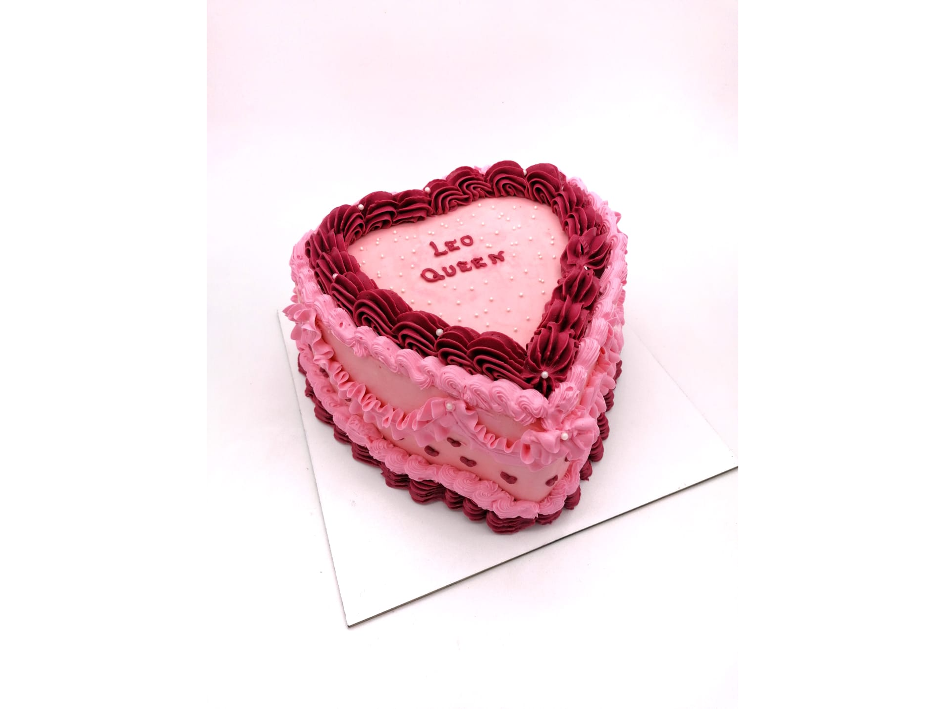 TORTA CORAZON PERSONALIZADA