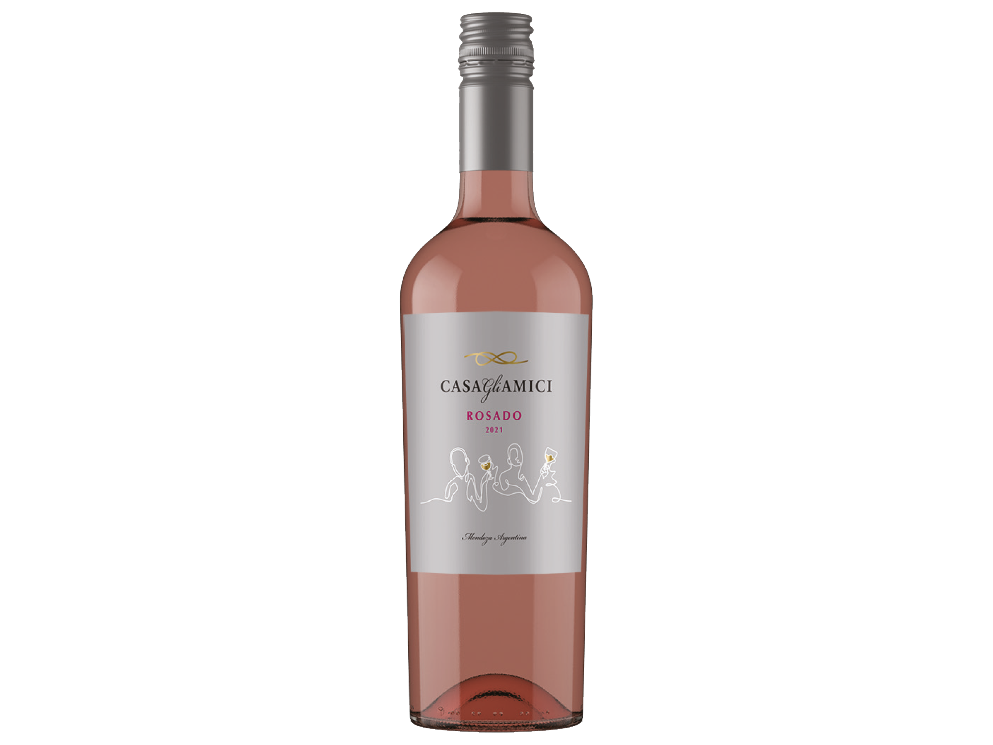 Casa Gli amici rosado de malbec