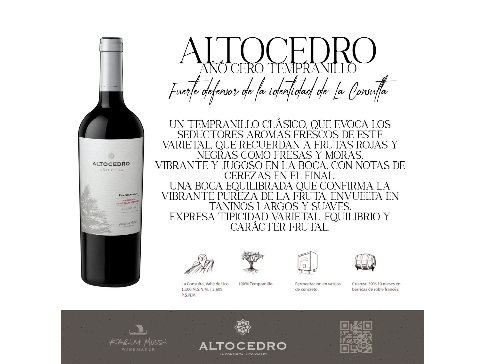 Altocedro año cero tempranillo