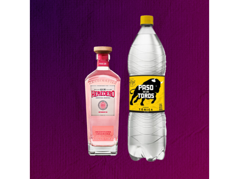 HEREDERO PINK + TONICA 1,5L