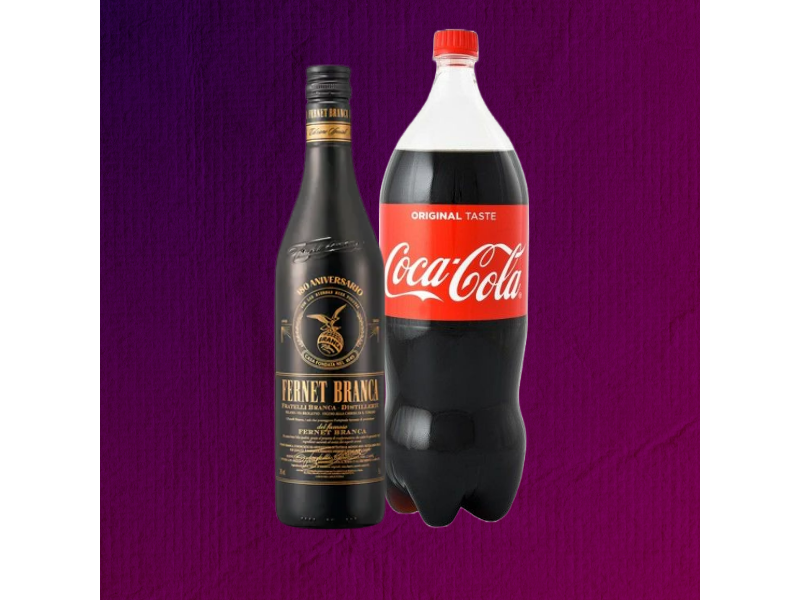 FERNET 180° + COCA 2,5L