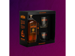 BOX HEREDERO AÑEJO + 2 VASOS