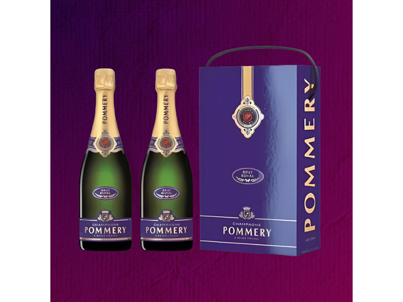 BOX POMMERY x 2