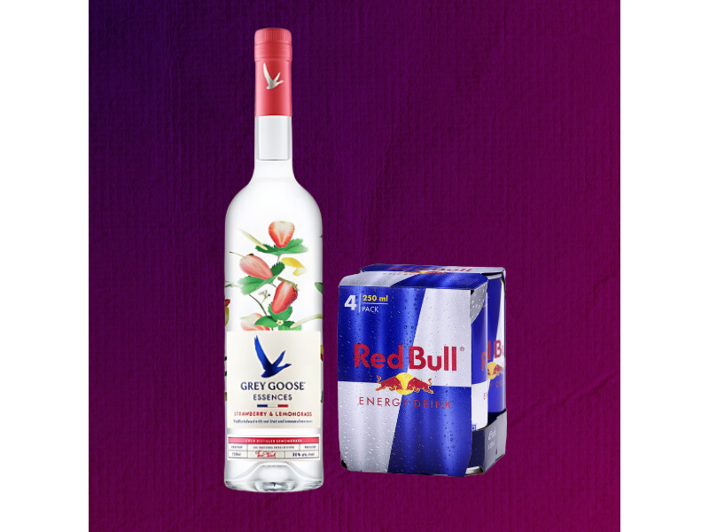 PROMO GREY GOOSE 1L ESSENCES (durazno)