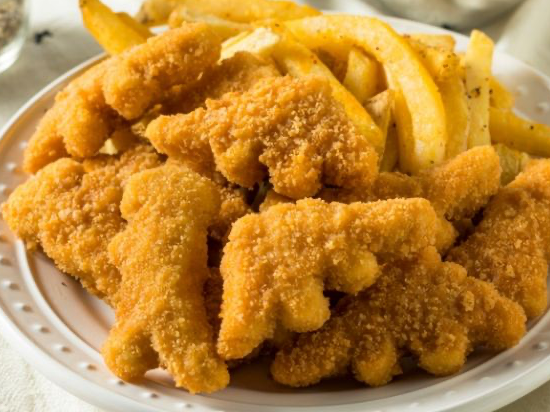 NUGGETS POLLO CON FRITAS