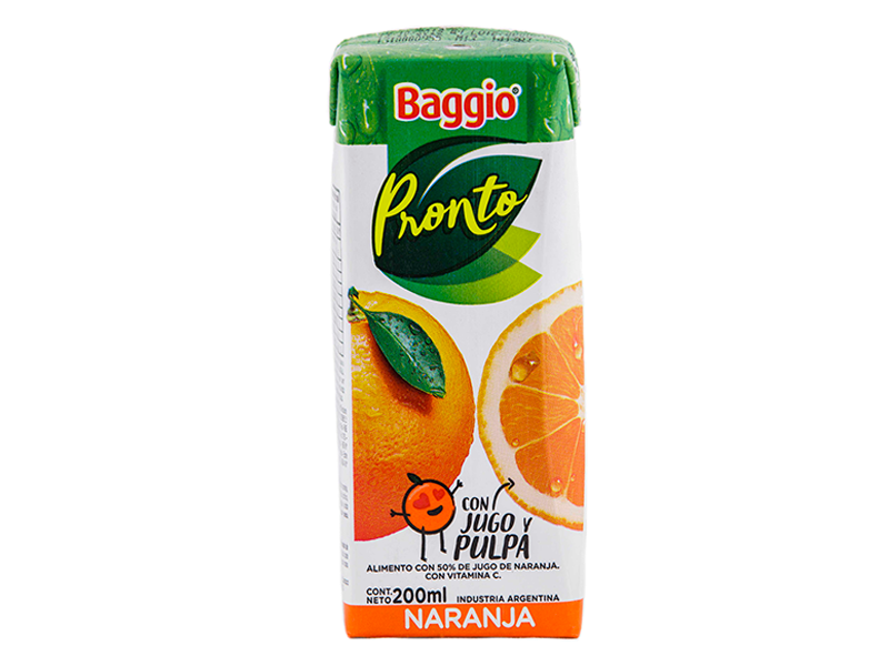 Baggio Naranja 200ml