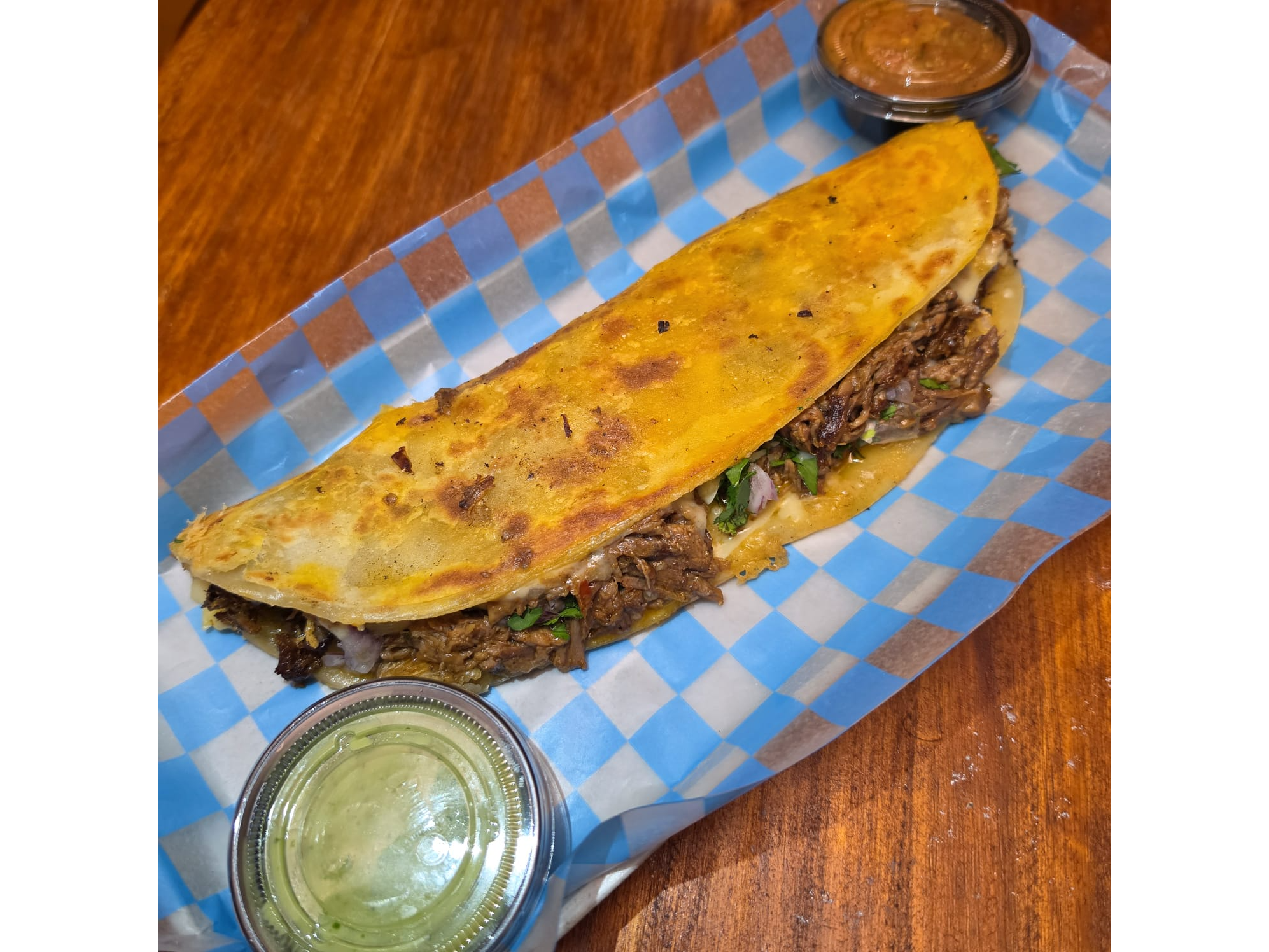 Quesadilla de Trigo de El Verdadero Pollo