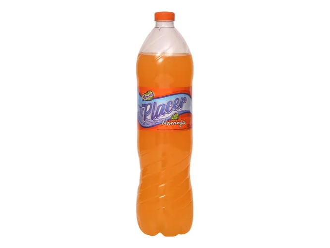 Agua saborizada naranja
