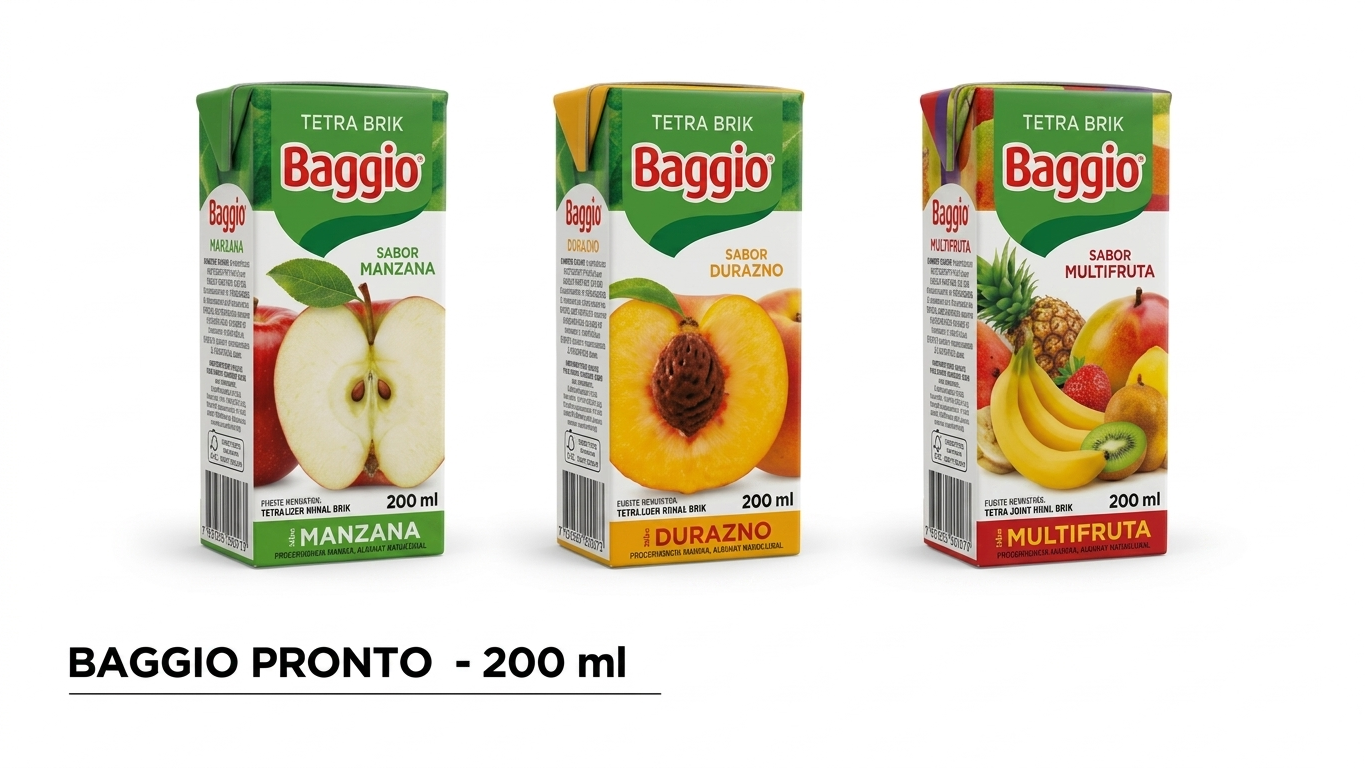 JUGOS DE FRUTA DE 200 ML