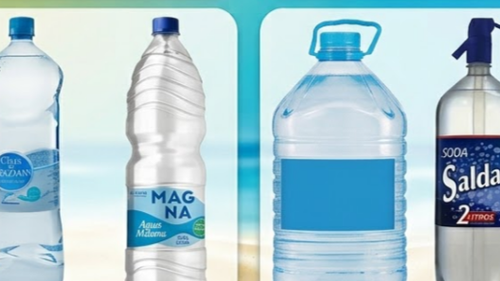 AGUA MINERAL DE 1.5 LT, 2 LT, BIDON DE 6 LT. SODA SIFON 2 LT