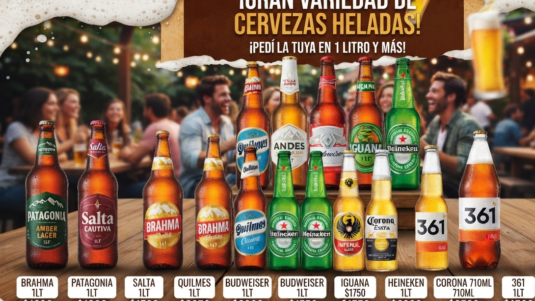 CERVEZAS EN BOTELLAS