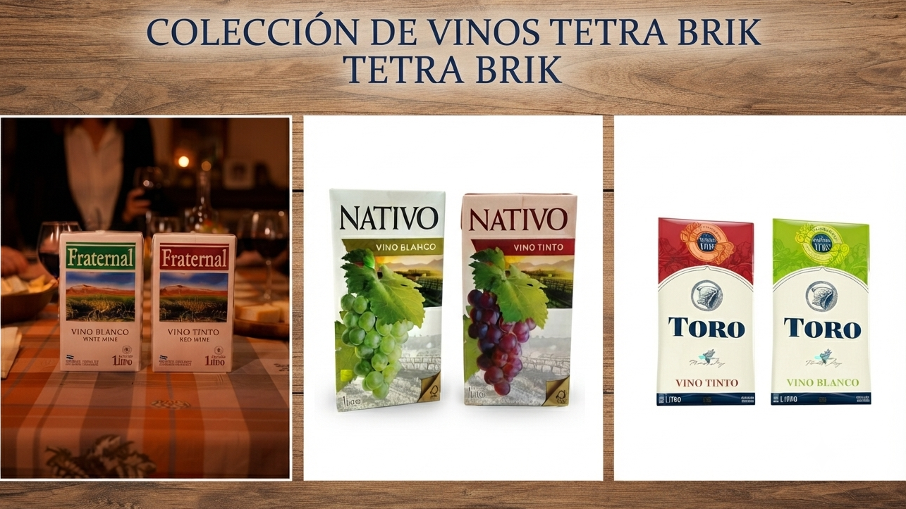 VINOS TETRA BRICK (TORO/NATIVO/FRATERNAL)