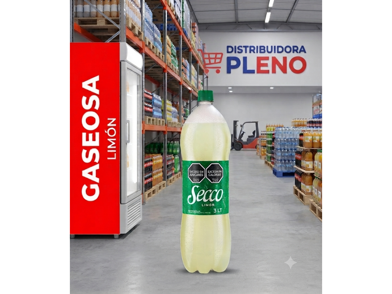 SECCO LIMON 3 LT PACK X 4