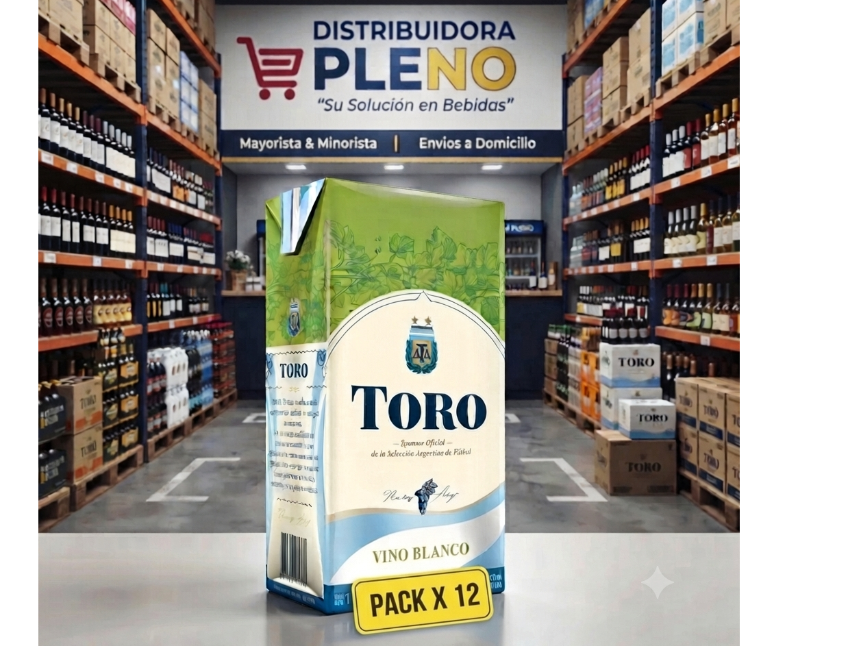 TORO BLANCO 1 LT TETRA PACK X 12