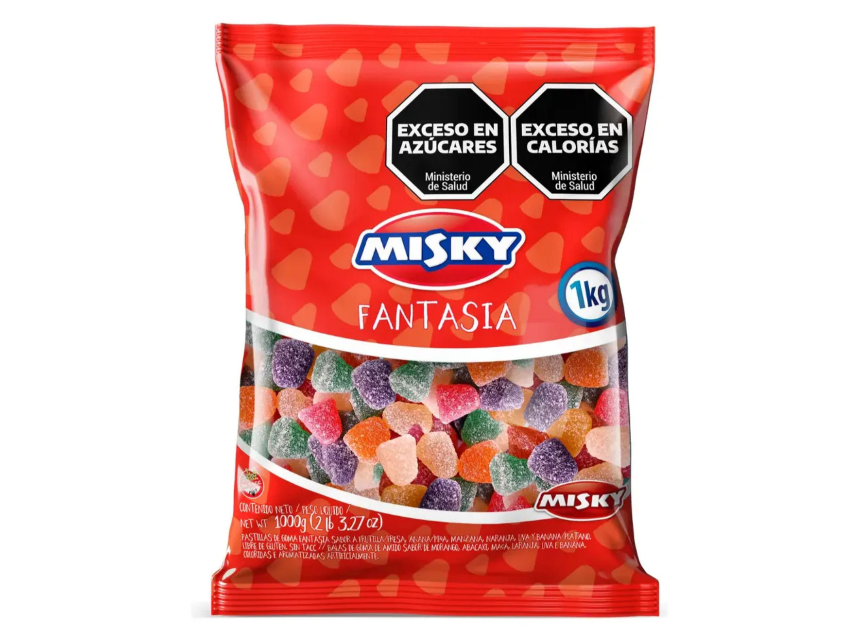 CARAMELOS GOMITAS MISKY X 1 KG FANTASIA