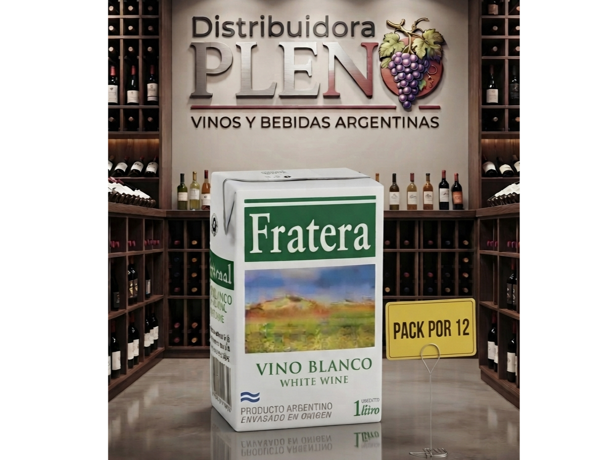 FRATERNAL BLANCO 1 LT TETRA PACK X 12