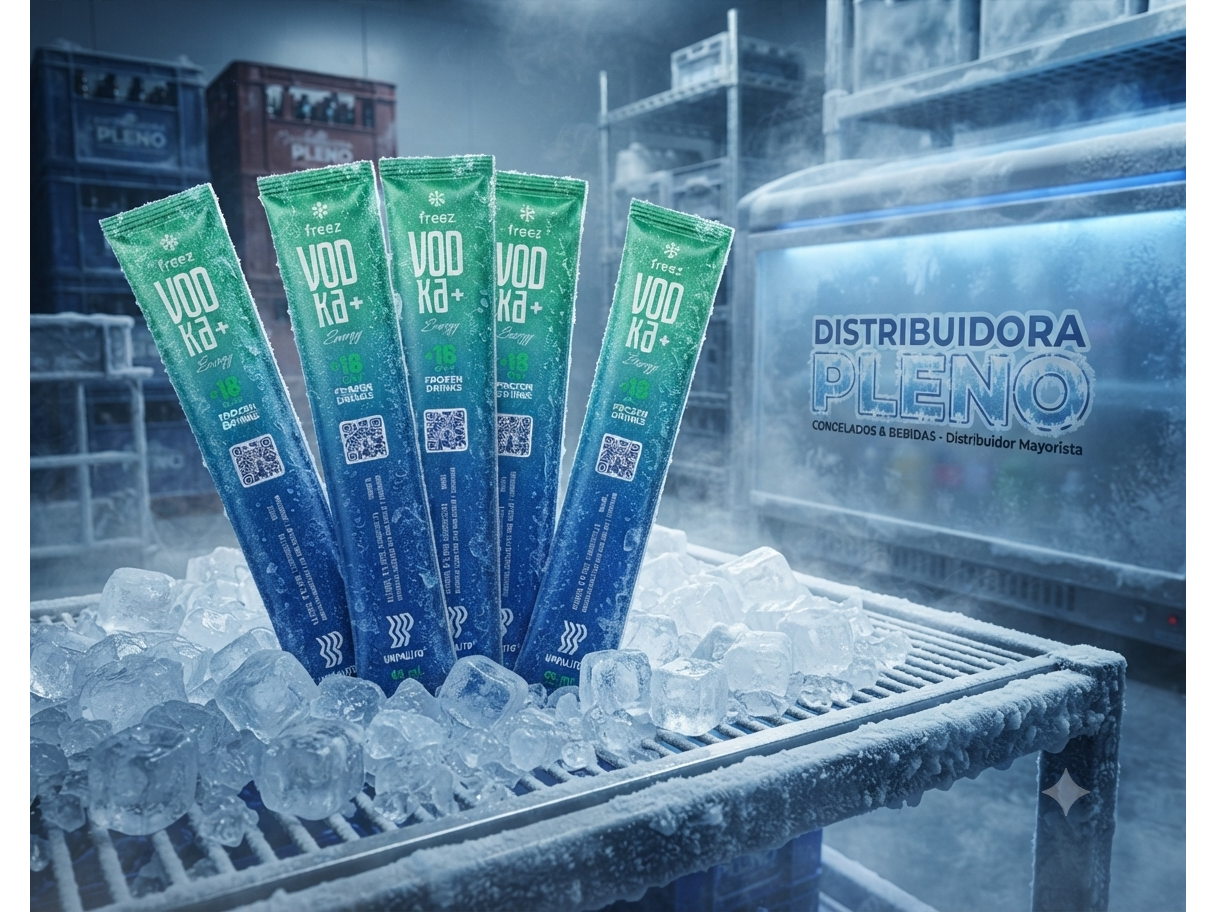 FROZEN VODKA + ENERGY 5 X 65 ML