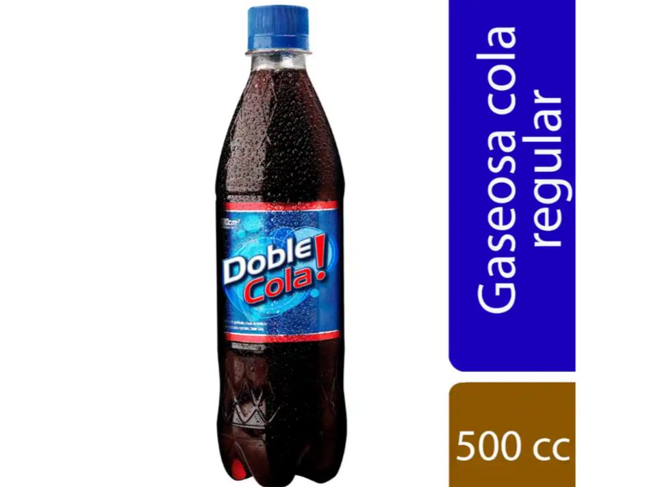 DOBLE COLA DE 500ML PACK X 6 UNIDADES