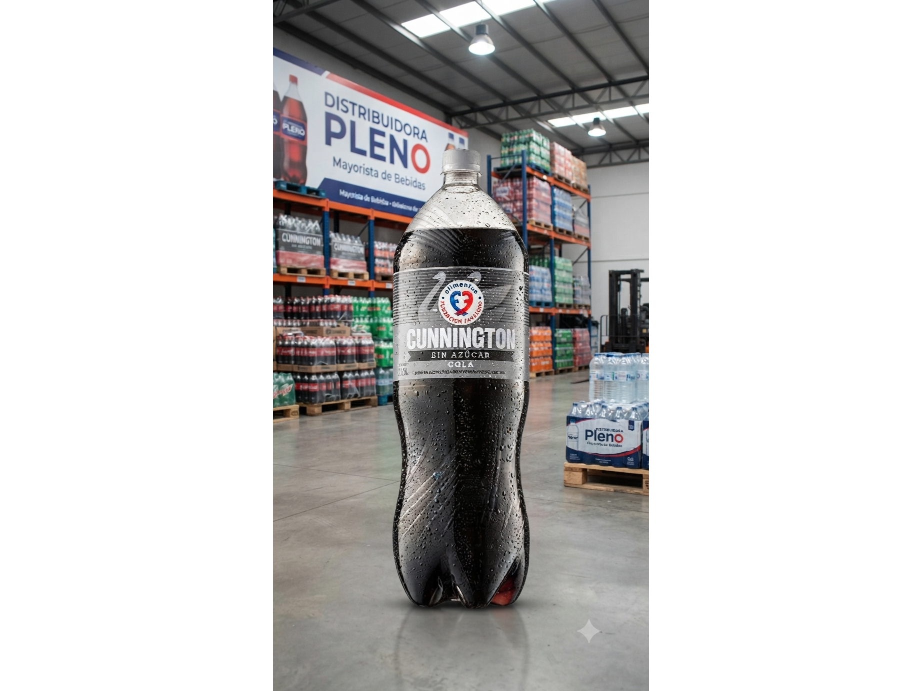 CUNNIGTON 2.25 COLA S/AZÚCAR PACK X 6