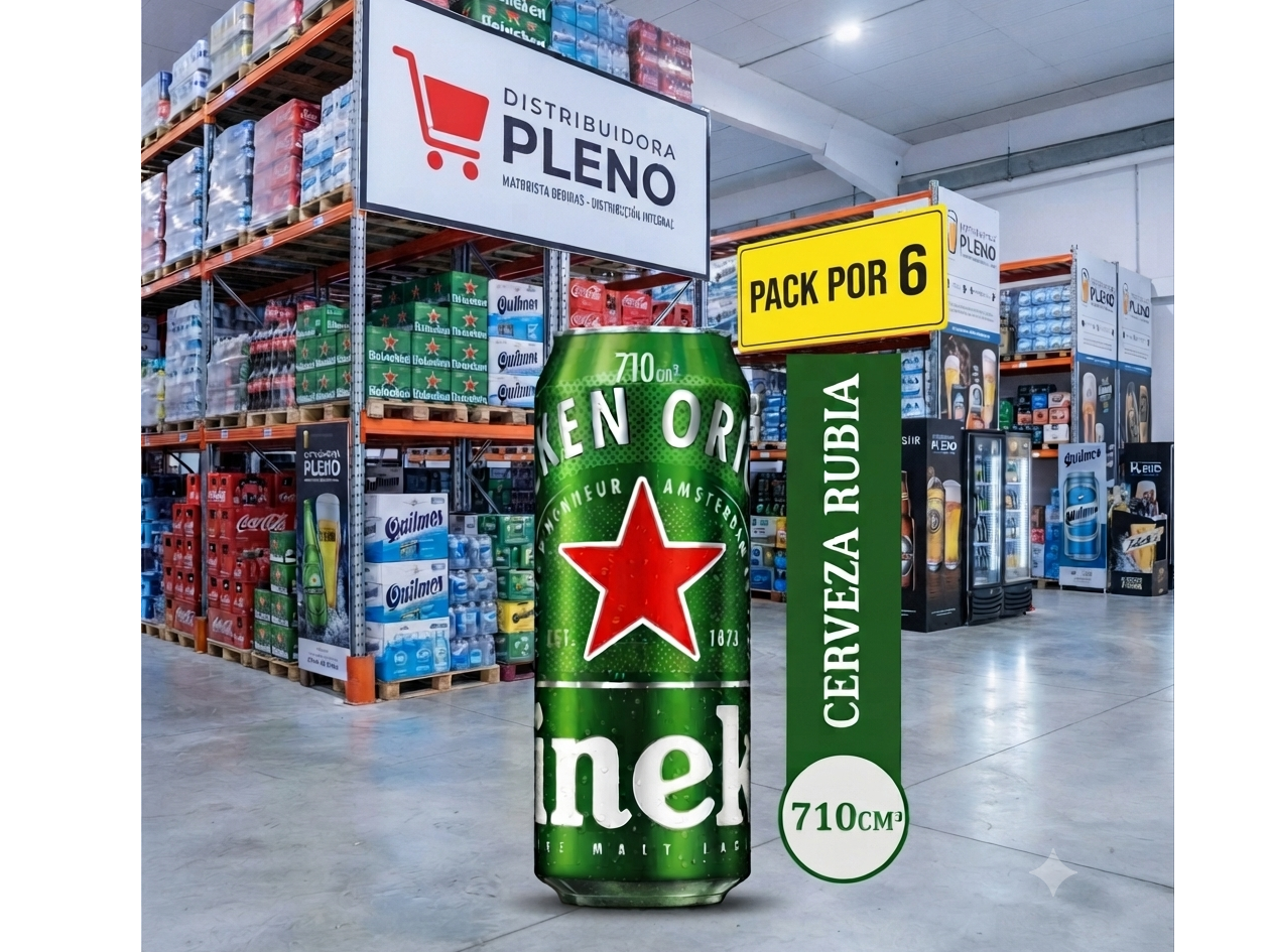 HEINEKEN 710 ML PACK X 6
